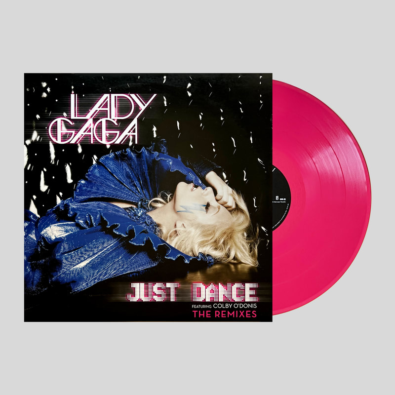 Tekstforfatter Moden detekterbare Just Dance (The Remixes) [Pink Vinyl] (Promo) - Lady Gaga X Collection